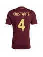 AS Roma Bryan Cristante #4 Replika Hemmakläder 2024-25 Kortärmad